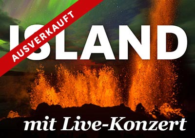 ISLAND mit Live-Konzert